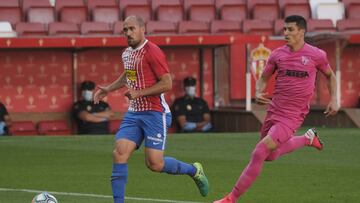 13/07/20 PARTIDO SEGUNDA DIVISION 
 CORONAVIRUS COVID19 
 SPORTING DE GIJON - MALAGA 
 PRIMER GOL UNAI MEDINA 1-0