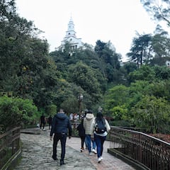 Hallaron a los 10 jóvenes extraviados en Monserrate