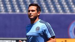 Frank Lampard con el uniforme del New York City FC. 
