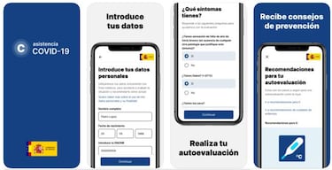 Cómo funciona la app oficial para autodiagnosticar el Coronavirus en España