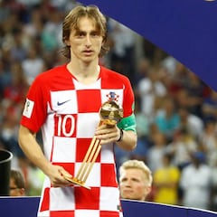 Premios del Mundial: Modric, Balón de Oro; Mbappé, mejor joven...