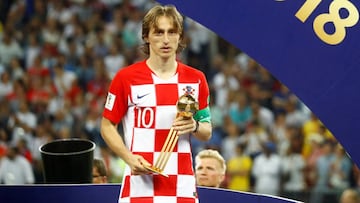 Premios del Mundial: Modric, Balón de Oro; Mbappé, mejor joven...