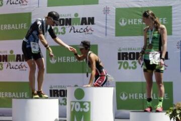 Lionel Sanders y Bárbara Riveros fueron los grandes ganadores. 