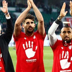 El sentido adiós de Vidal a Ancelotti: "Gracias por todo"