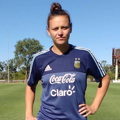 Florencia Bonsegundo: capitana y goleadora de Argentina