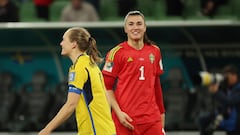 Sweden goalie Zecira Musovic won Player of the Match when she and her team beat favorites USA, but some reporters just keep asking about Zlatan Ibrahimovic.