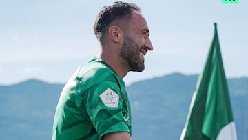 Nacional a la espera del parte médico de David Ospina.