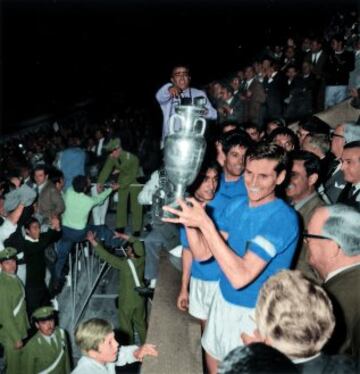 Italia, campeona de Europa en 1968.