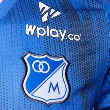 La nueva camiseta de Millonarios se estrenará el próximo domingo 27 de enero en la primera fecha de la Liga Águila en el partido contra Envigado.