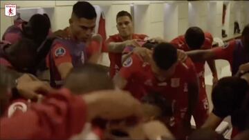 Un mensaje contundente que se maneja dentro del camerino.