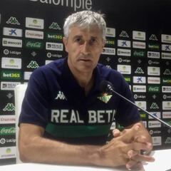 Setién: "Joaquín dice que está en un momento extraordinario"