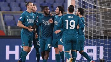 El Milan tumba a la Roma y mantiene vivo el scudetto