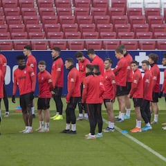 El Atleti sigue con el trabajo de cara al duelo con el Levante