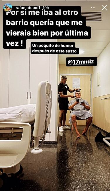 Rafa Mateo cuenta c車mo se encuentra tras sufrir un ictus