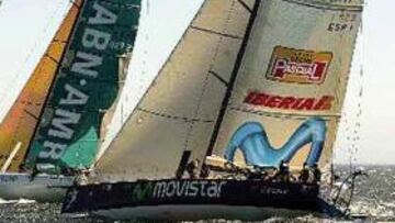 <b>VUELTA AL MUNDO. </b>El Movistar ha terminado segundo en su regreso a la competición.