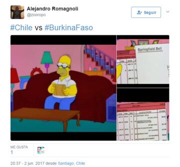 Así se burlaron en las redes sociales por el partido que la Roja jugó ante los africanos. 