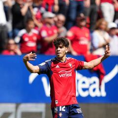 Abde se viste de Ibáñez y prolonga la fiesta de Osasuna
