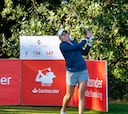Clara Moyano, primera líder del Santander Golf Tour en Pedreña