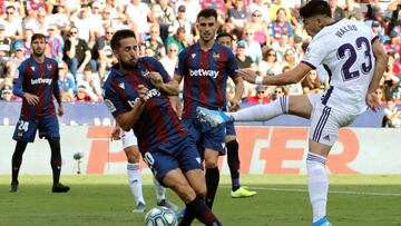 Levante 2-0 Valladolid, en directo: resumen, resultado y goles