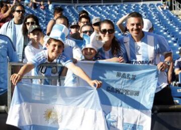 Argentina-Venezuela en imágenes