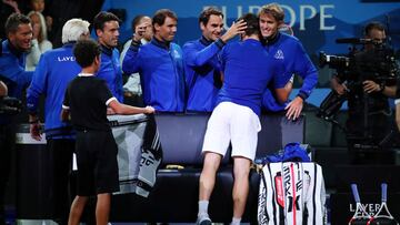 Federer y Zverev dejan a Europa por delante en Ginebra