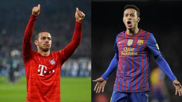 Thiago Alc&aacute;ntara se reencuentra con su pasado blaugrana