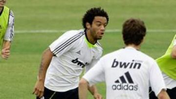 Marcelo, en la sesión de ayer.