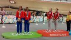 Bronce para Colombia en ciclismo de pista femenino