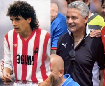 Ronaldo, Iniesta, Nadal... Famous sports figures then and now