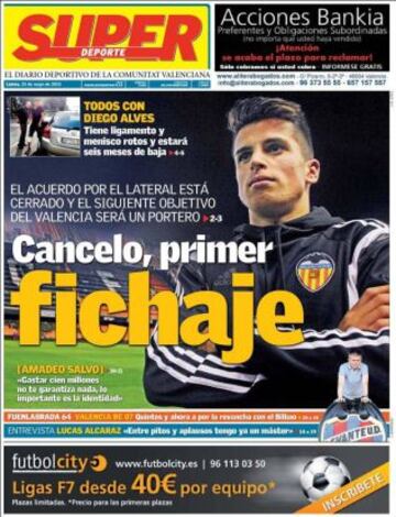 Portadas de la prensa deportiva