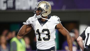 El receptor abierto estelar de los Saints significaba 19 millones de dólares contra el tope salarial para el equipo. La cifra ha bajado a 8.7 mdd.
