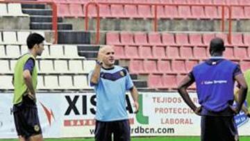 <b>SIEMPRE CLARO. </b>Luis César habló ayer claro sobre la pretemporada que está haciendo su equipo.