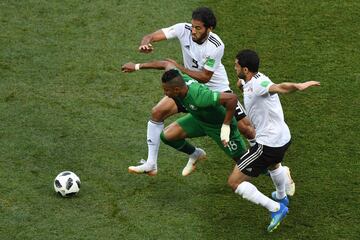 Arabia Saudita 2-1 Egipto: Las mejores postales del partido