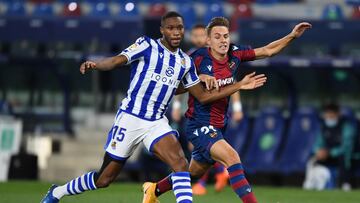 Levante 2-1 Real Sociedad: goles, resumen y resultado del partido