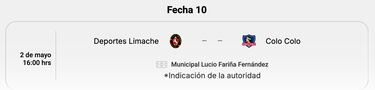 A Colo Colo le reprograman otro partido y sus hinchas sufren con drástica medida