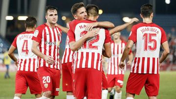 Jugadores del Almer&iacute;a.