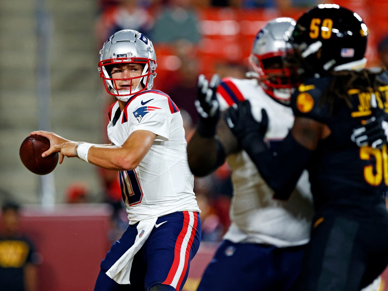 Patriots 10 - 20 Commanders summary, stats, scores and highlights