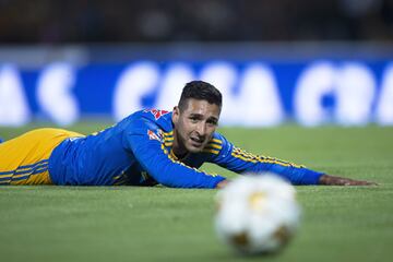 El extremo argentino llegó a Tigres después de hacer un gran papel con Pumas. Ismael Sosa reforzó, de última hora, al equipo de Ricardo Ferretti en el Apertura 2016. El argentino tuvo mucha participación en sus primeros dos torneos con los felinos, pero después fue borrado. 