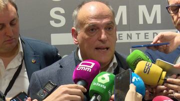 Tebas sobre jugar en Miami: "Vamos a seguir intentándolo"