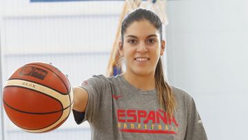 Marta Xargay, con la Selecci&oacute;n espa&ntilde;ola.