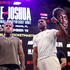 Jake Paul enfrentará a Anthony Joshua con una nariz rota