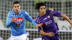 Mat&iacute;as Fern&aacute;ndez estuvo en cancha durante todo el encuentro entre Fiorentina y Napoli.