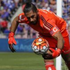 Johnny Herrera juega su partido 40 en Copa Libertadores