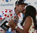 Jens Voigt, el abuelo del Tour, es el primer líder de la montaña