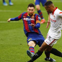 Las polémicas del Sevilla-Barça: la mano de Lenglet, la roja a Messi...