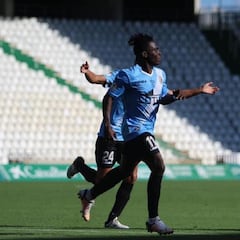 El 'diamante' de 20 años de Sierra Leona que brilla en Segunda B