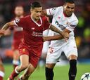 El Sevilla supo sufrir en Anfield y se trajo un valioso empate