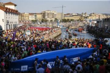 Gran expectación en la regata de la Bandera de La Concha