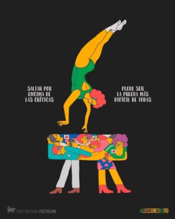 La gente de Pictoline mostró todos los obstáculos que se presentan en las pruebas.