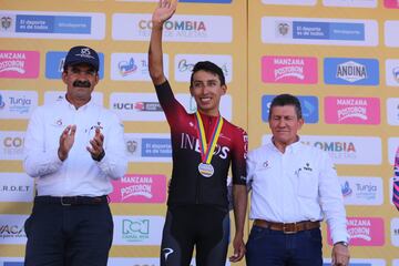 Sergio Higuita se coronó campeón en Tunja, por encima de Egan Bernal y Daniel Felipe Martínez. El corredor del EF usará la camiseta con la bandera de Colombia durante todo el 2020.